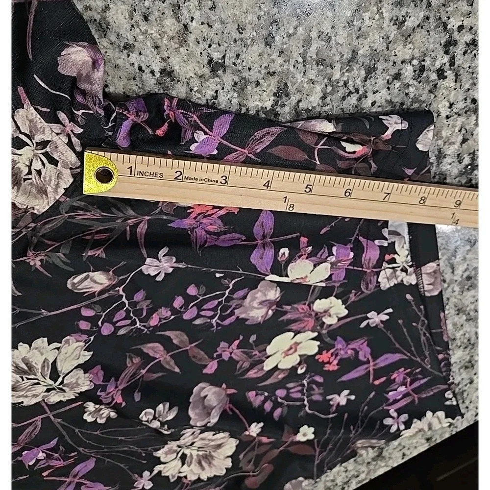 International Concepts‎ Purple Floral Jacket/ Shorts Set Mens 2XL